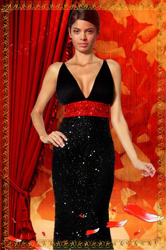 Женский шаблон для Photoshop - Super Star Многослойный шаблон для фотомонтажа