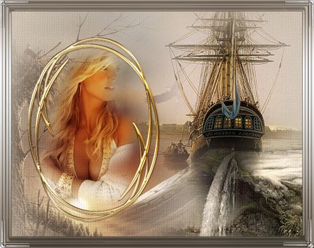 Фоторамка Морской пейзаж Фоторамка Морской пейзаж