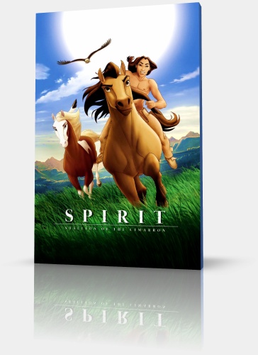 :   / Spirit: Stallion of the Cimarron (  / Kelly Asbury,   / Lorna Cook) [2002 ., , , , , , DVDRip] DUB + MVO