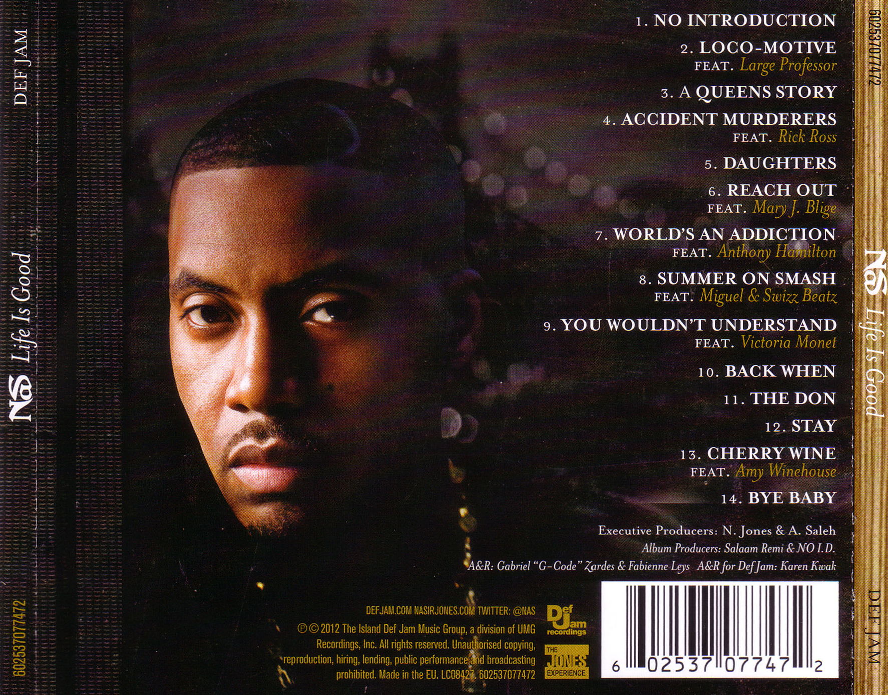 Nas - Life Is Good (Deluxe Version) [2012 / Rip 320 kbps] » Хип ...