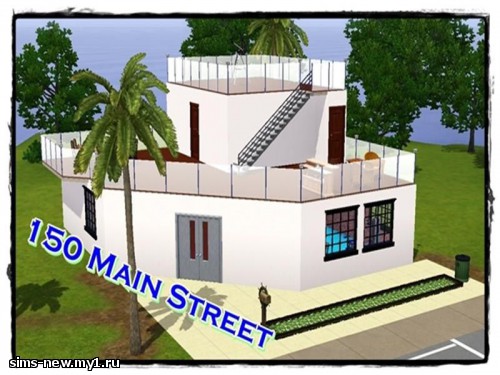 150 Main Street by nefertiti781 - Дома, общественные участки для Sims 3 !--if()--- !--endif-- - Каталог файлов - sims-new