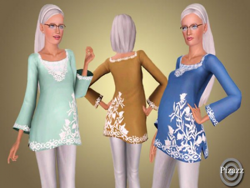 одежда - The Sims 3. Одежда женская: повседневная. B9719af24bace4ecabc71b14c8b4984b