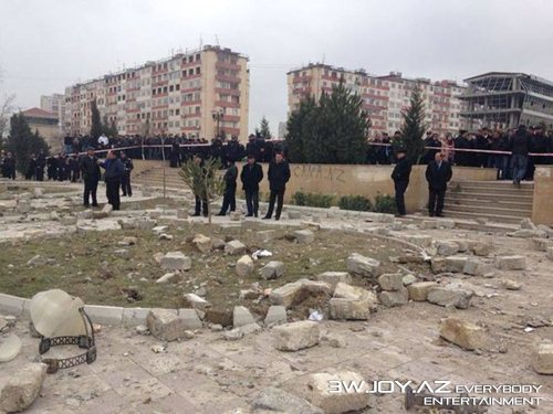 Bakıda güclü partlayış baş verdi Bakıda güclü partlayış baş verdi