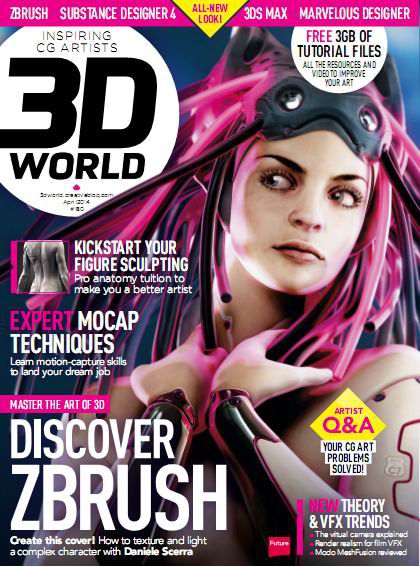 3D World Magazine April 2014