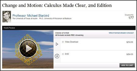TTC Video - Change and Motion: Calculus Made Clear (DVDRip) TTC Video - Change and Motion: Calculus Made Clear (DVDRip)