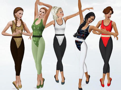   The Sims 3.Одежда женская: спортивная. - Страница 2 3434ed43fbaeb648506c8b80b5bec012