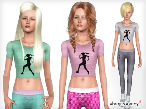 одежда - The Sims 3: Одежда для подростков девушек. - Страница 5 62aff32e50ab1fe823d00493c22310fc