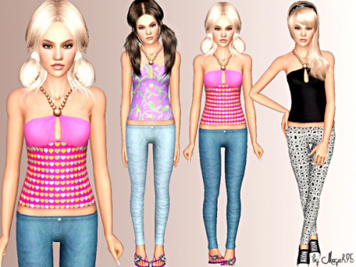 одежда - The Sims 3: Одежда для подростков девушек. - Страница 5 D76e9856f3d0b184276123449cefb14f