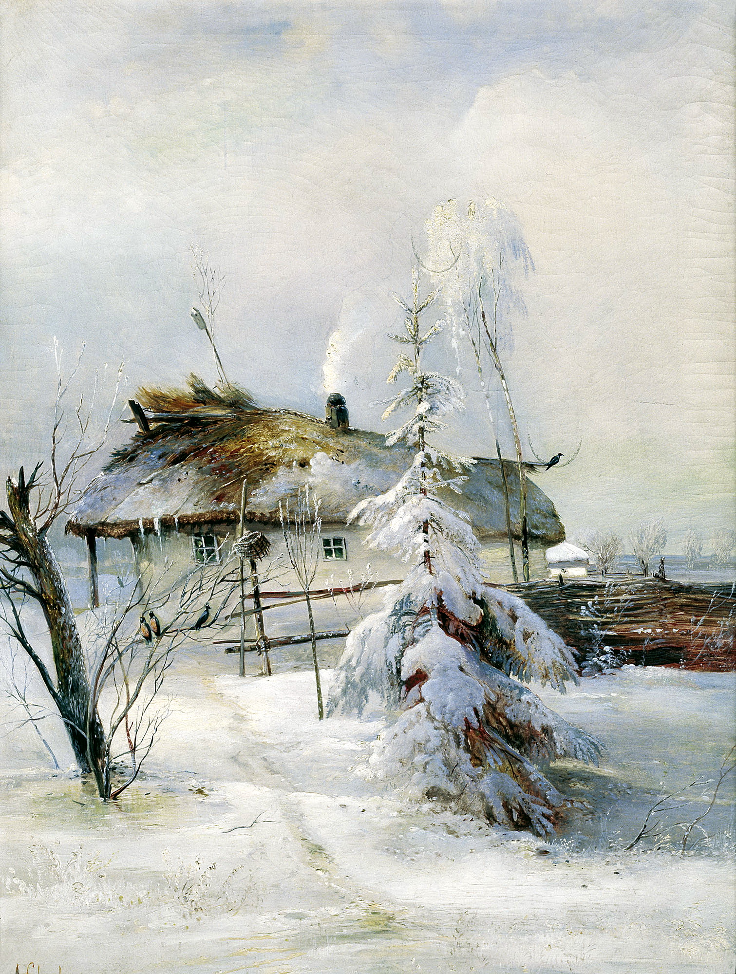 Зимние пейзажи от знаменитых русских художников