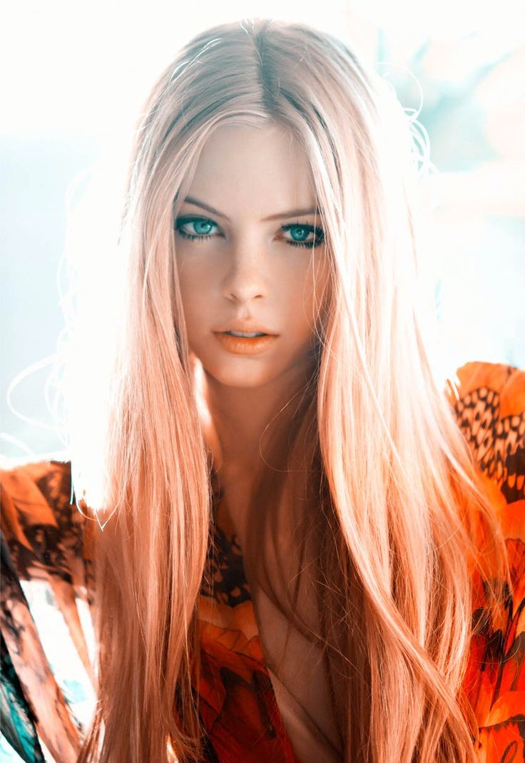 Фото девушек блондинки с волосами по пояс 7 фотография