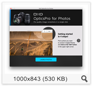 DxO OpticsPro for Photos 1.4.2 (2017) Eng