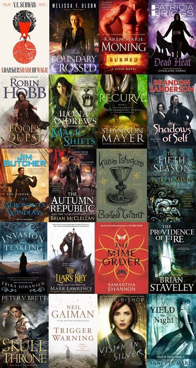 Goodreads: Best Fantasy Books 2015