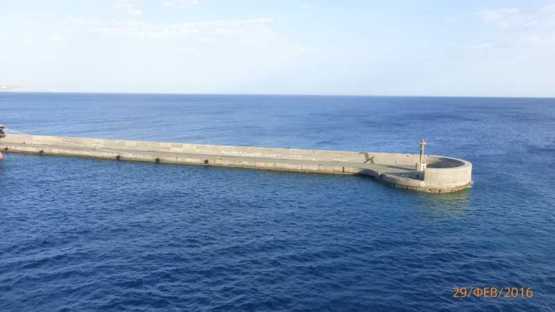 "Фантазия" в Средиземноморском круизе в феврале 2016 года