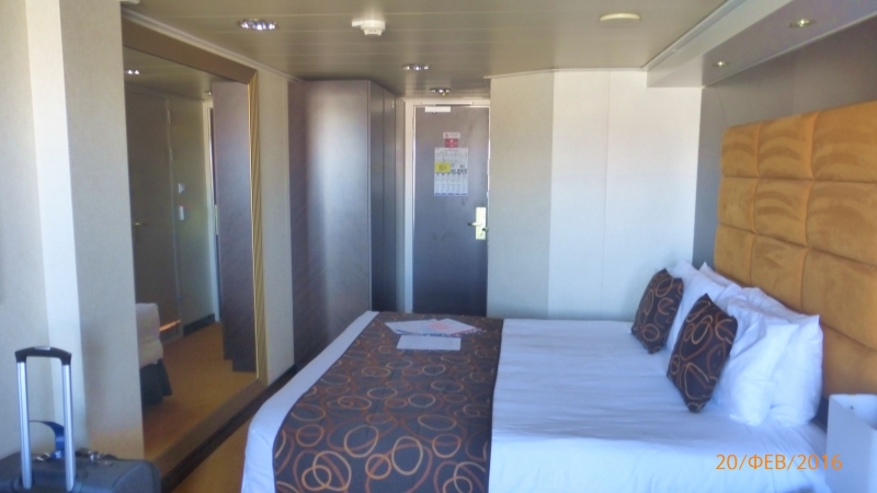 "Фантазия" в Средиземноморском круизе в феврале 2016 года