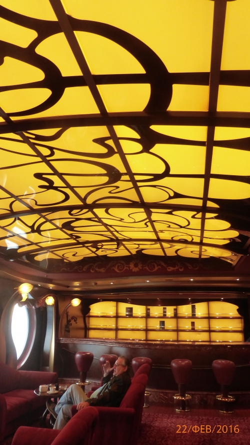 "Фантазия" в Средиземноморском круизе в феврале 2016 года