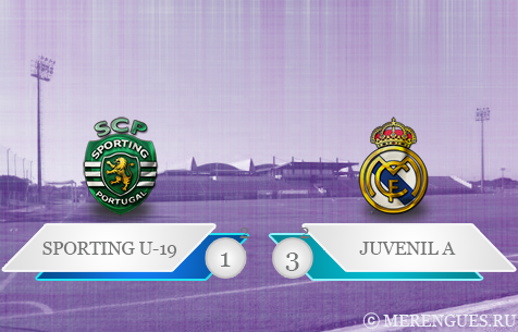 Sporting CP U-19 - Real Madrid Juvenil A 1:3
