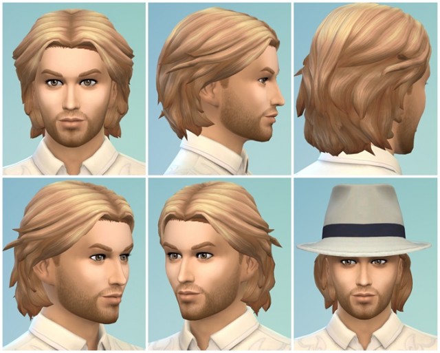 Sims 4 Сборка Причесок