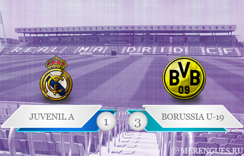 Real Madrid Juvenil - BV Borussia Dortmund U-19 1:3