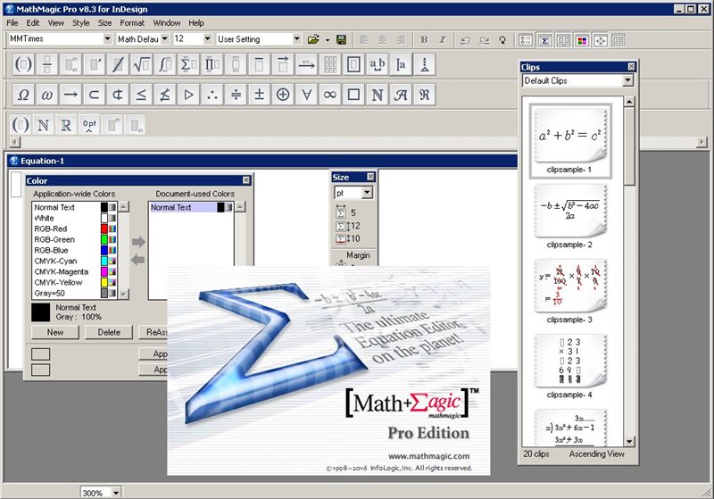 Mathmagic Pro Edition For Adobe Indesign For Windows