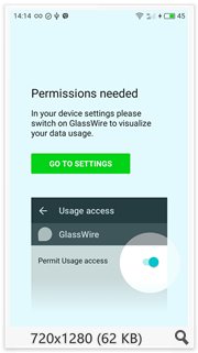 GlassWire для Android (Data Usage Privacy) 1.0.50r (2017) Android