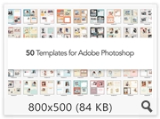 Photo Album Expert - Templates for Adobe Photoshop 3.0 (2017) Eng