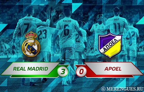 Real Madrid C.F. - APOEL F.C. 3:0