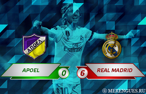 APOEL F.C. - Real Madrid C.F. 0:6
