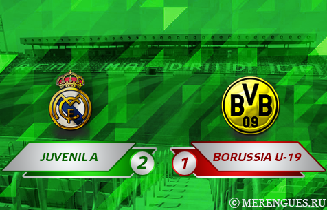 Real Madrid Juvenil A - BV Borussia Dortmund U-19 2:1