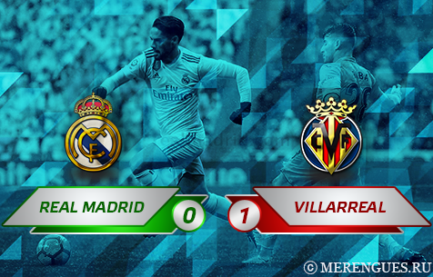 Real Madrid C.F. - Villarreal CF 0:1
