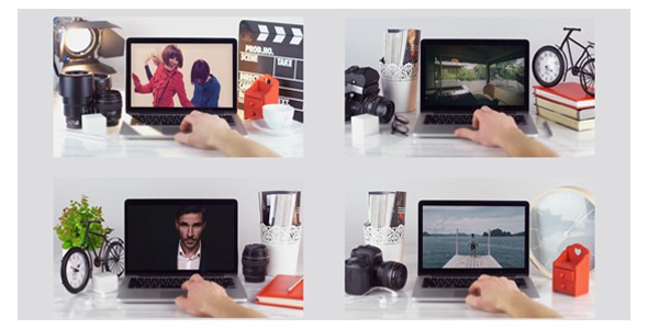 Mock-Up Real Footage Mobile and Laptop - 6