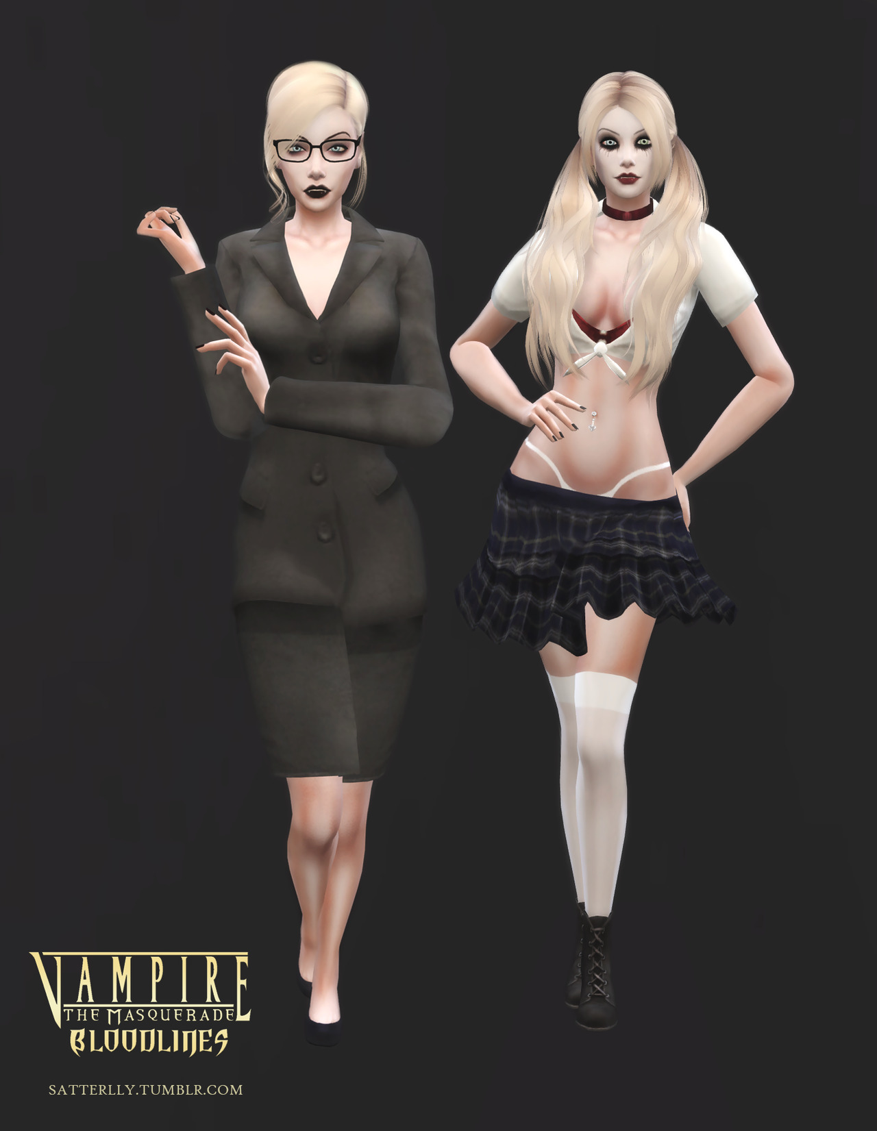 Sims vampire masquerade malkavian whore compilation