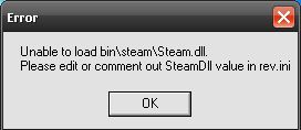 Ошибка steam fatal error