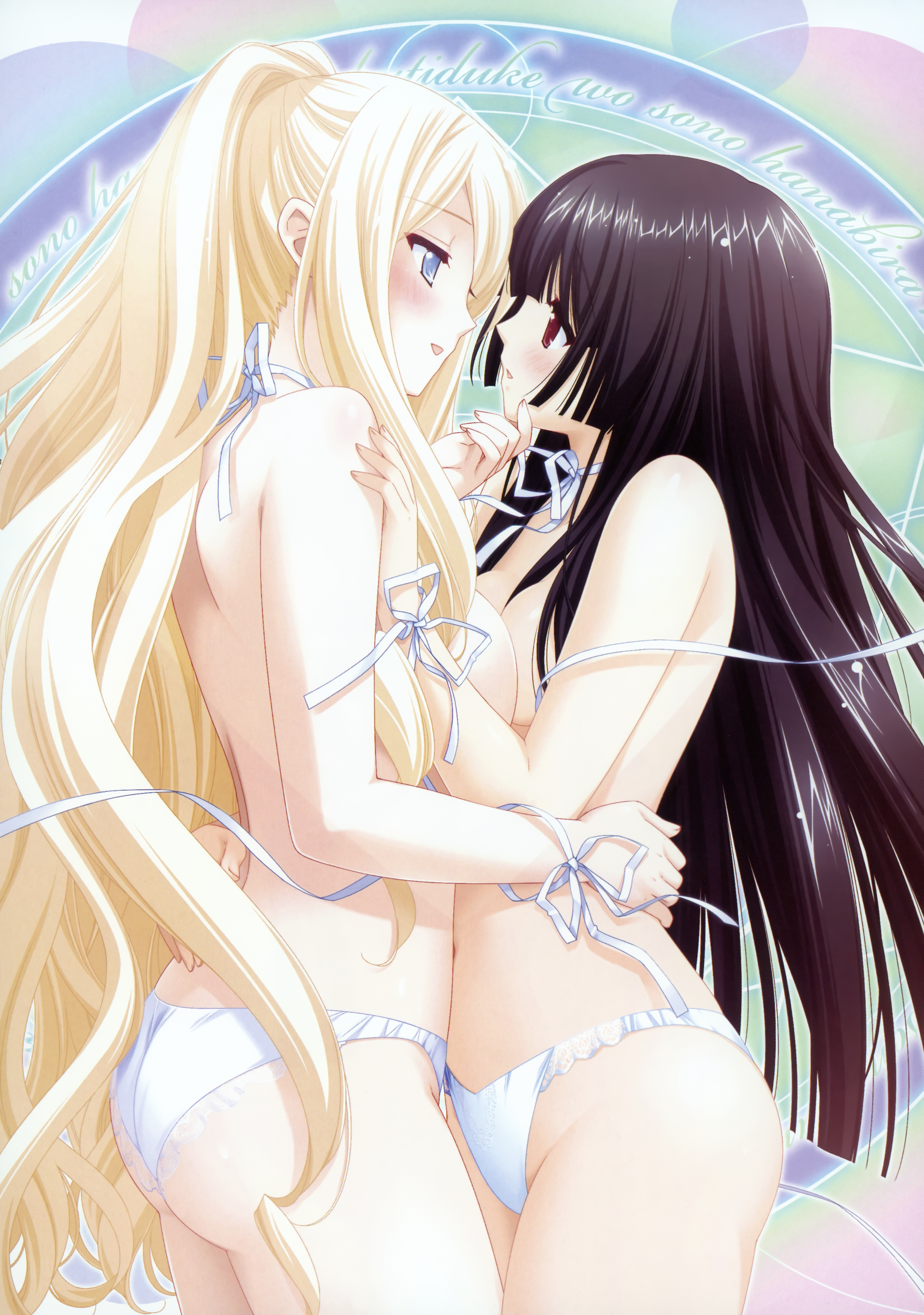 Sono hanabira ni kuchizuke wo yuri hentai фото 102