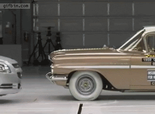 Chevrolet bel air 1959 crash test