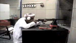 Shooting gun