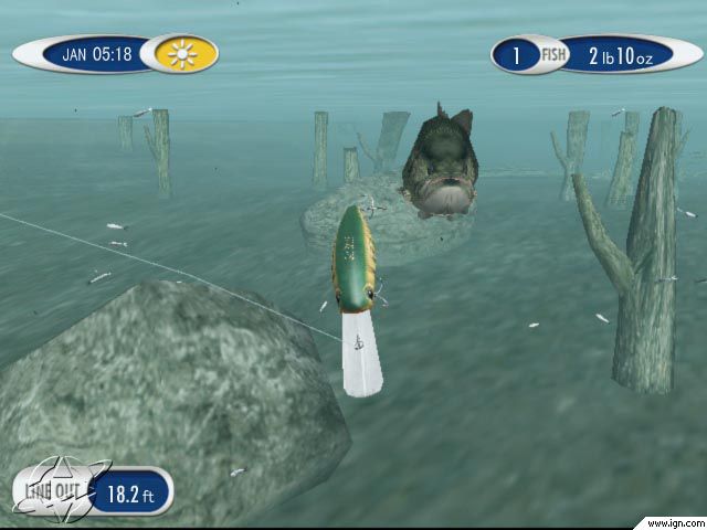 Bass fishing 3d игра