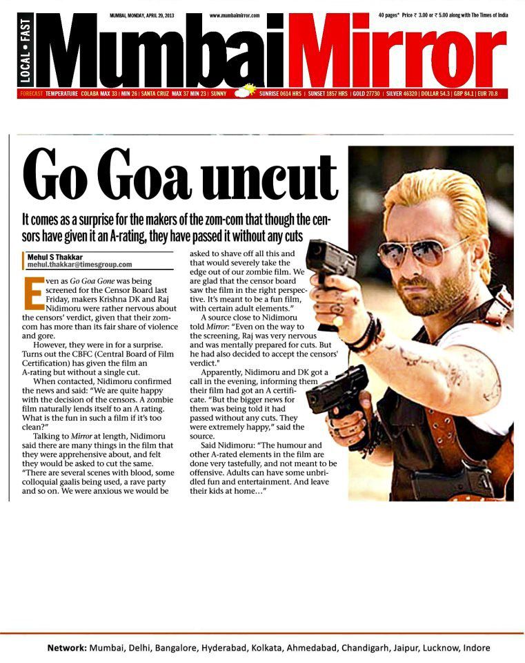Go goa gone