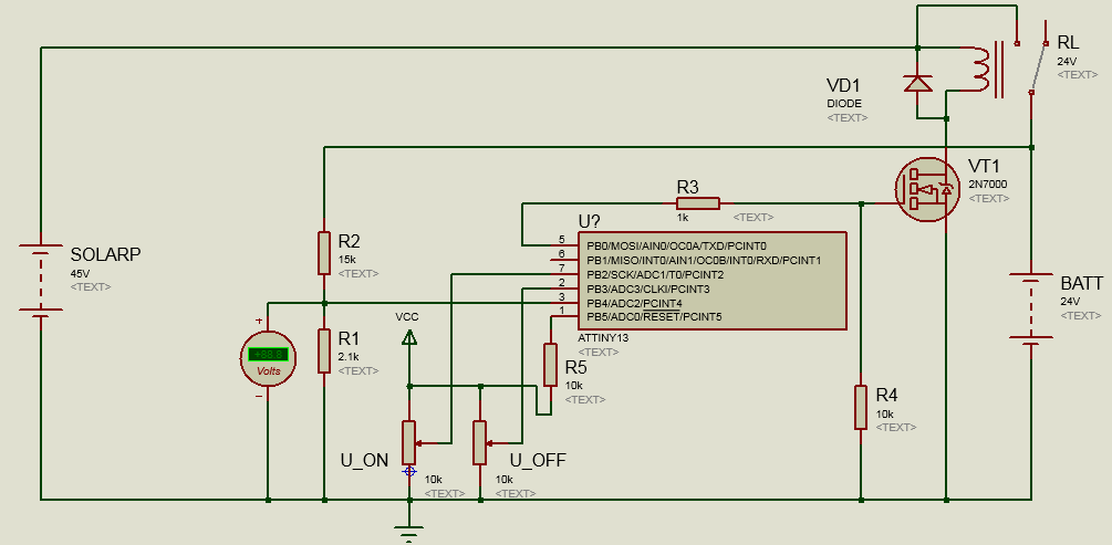 Attiny13 схемы устройств