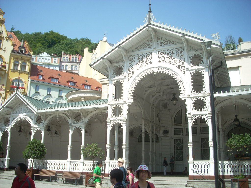 Рыночная колоннада в карловых варах