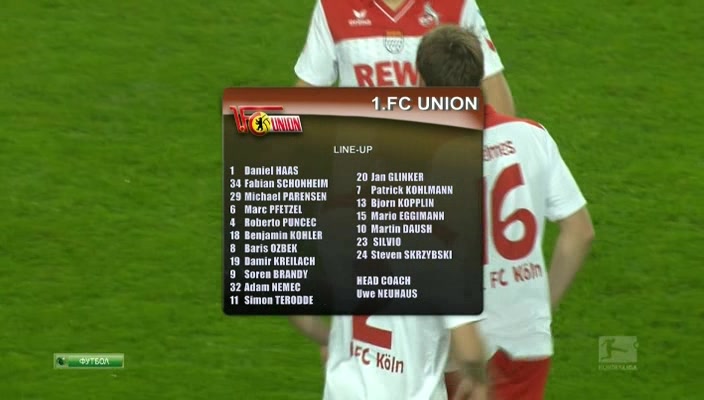 Чемпионат Германии 2013-2014  Вторая Бундеслига  13-й тур  Кельн – Унион Берлин  НТВ+.avi_20131106_0