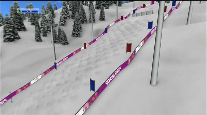 XXII Зимние Олимпийские игры  Сочи  Фристайл  Женщины  Могул  Квалификация  НТВ+.avi_20140208_031438