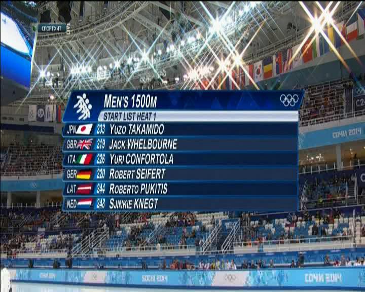XXII Зимние Олимпийские Игры 2014  Шорт-трек  Мужчины  1500 метров  Забеги  НТВ+[(020947)19-20-54].J