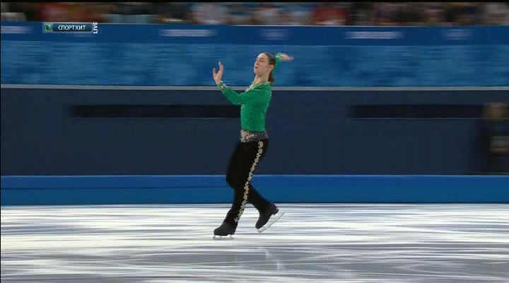 XXII Зимние Олимпийские Игры 2014  Командные соревнования  Фигурное катание  Женщины  Произвольная п