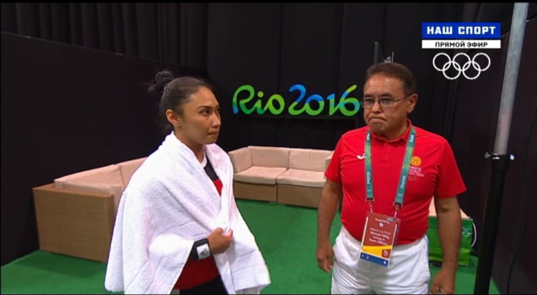 XXXI Летние Олимпийские Игры 2016  Тяжелая атлетика  Женщины  48 кг  Матч! Наш Спорт.ts_20160807_154720.187.jpg