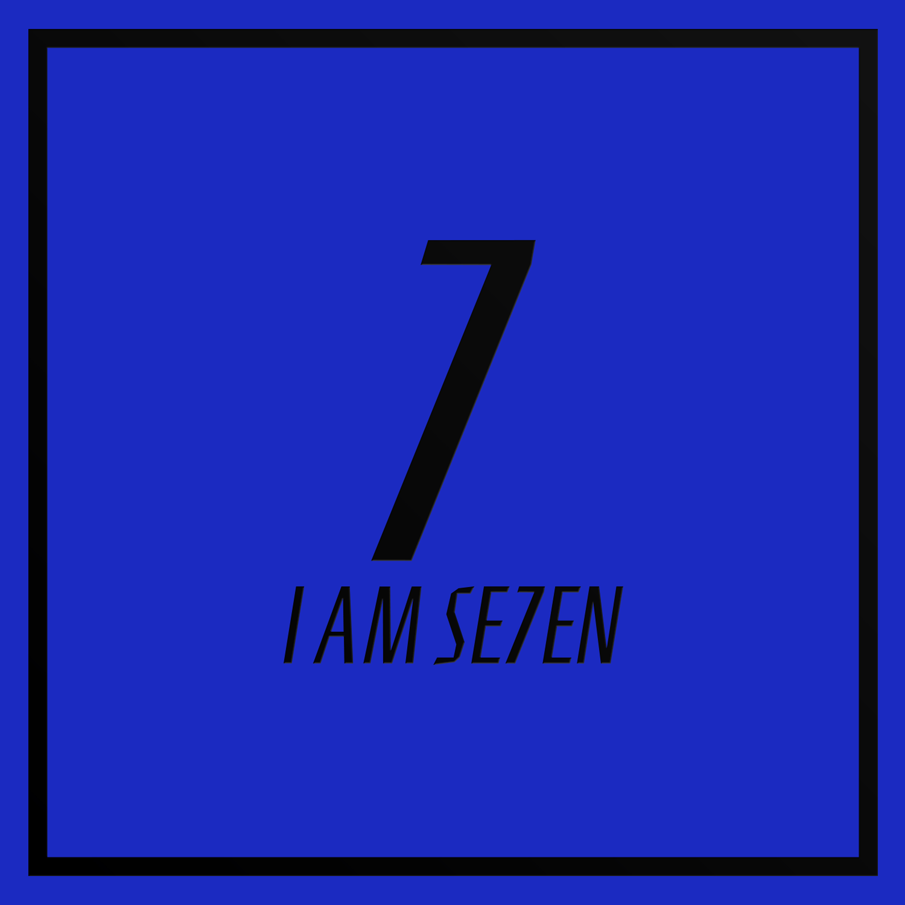 I am seven. 7я. I was Seven. I am Seven PNG.