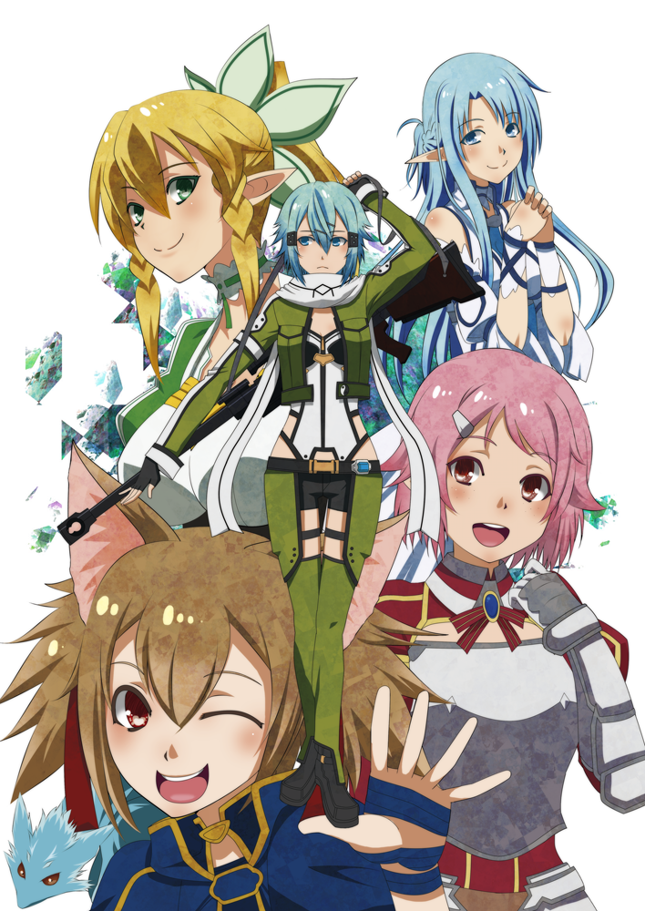 Anime-Sword-Art-Online-Asuna-Leafa-1499356.png