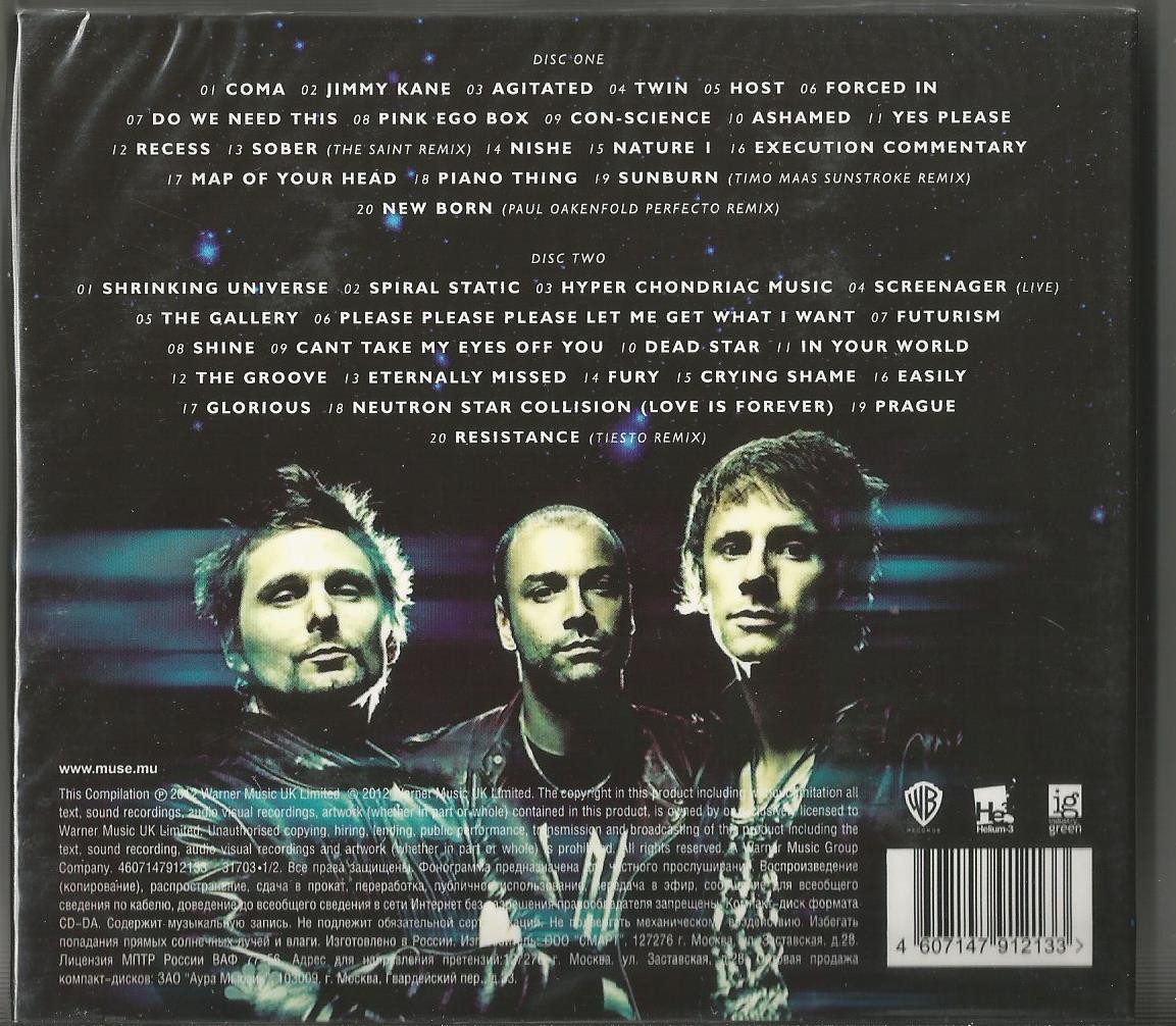 B-sides & Rarities (40tracks, Triple Foldout Digipack)(sealed) By Muse ...