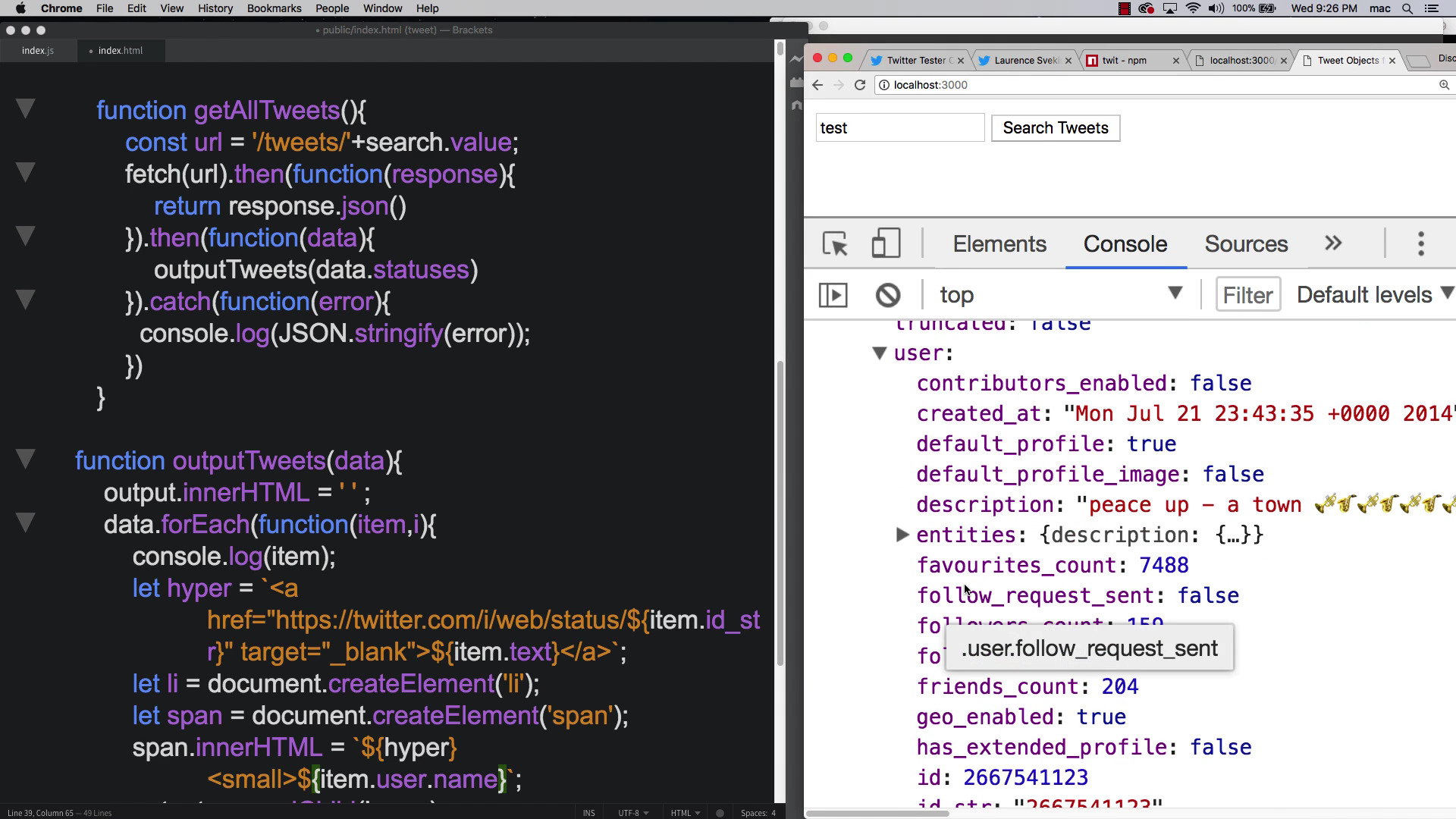 0108.Output Tweet Data and use with JavaScript.jpg