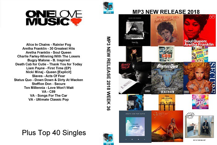 MP3 NEW RELEASES 2018 WEEK 36 MP3 NEW RELEASES 2018 WEEK 36