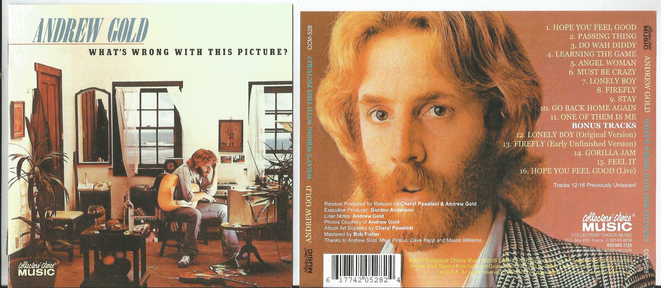 Whats Wrong With This Picture Andrew Gold アルバム